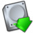 Harddrive downloads Icon